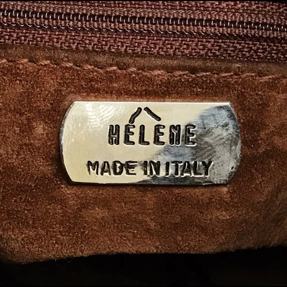 HELENE Crocodile Alligator Skin Backpack Italy